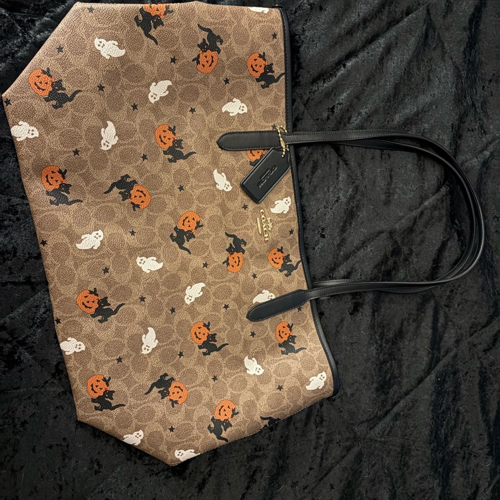 Coach Halloween City Tote